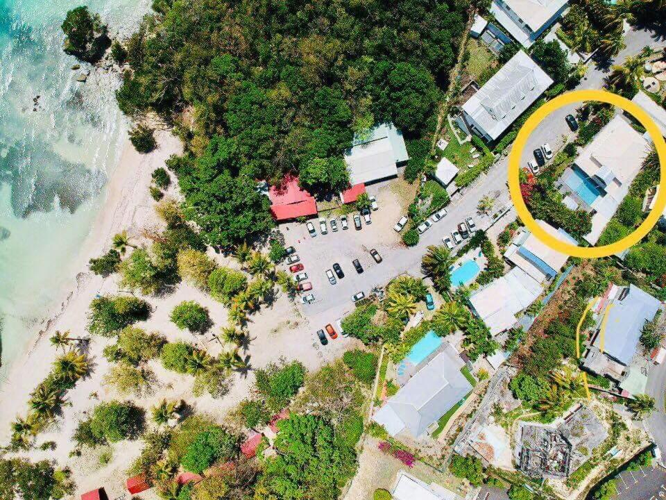 Appartement les pieds dans l'eau Le Gosier  Extérieur photo